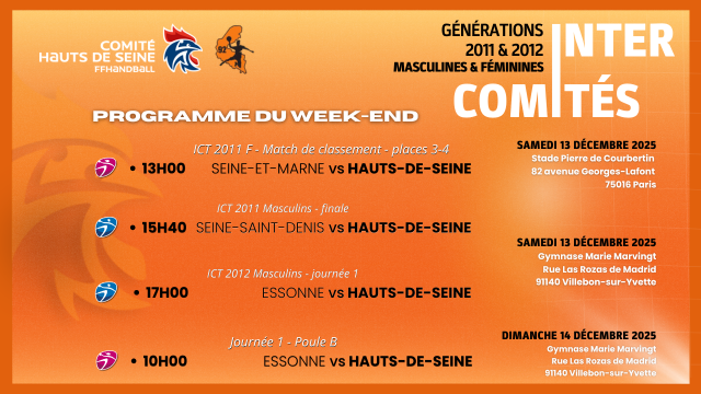 ICT - GÉNÉRATION 2011-2012 MASCULINES ET FÉMININES